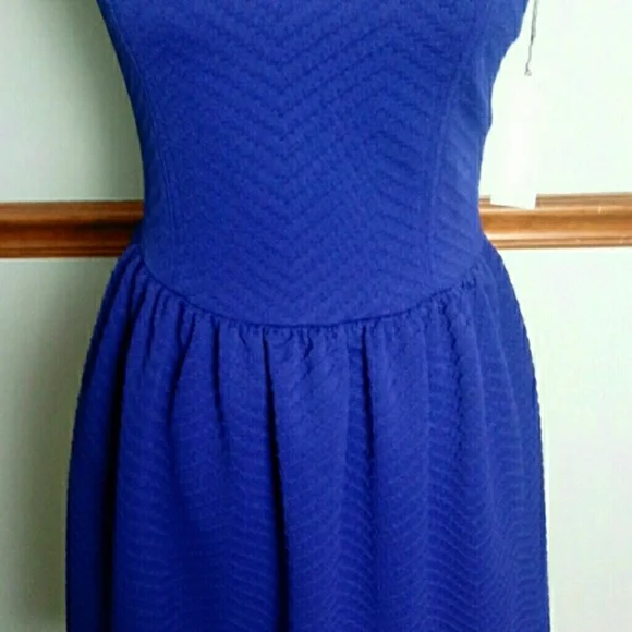 Petite New Stitch fix blue loveappella size large dress. - Picture 5 of 5